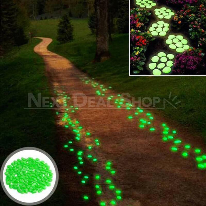 Lisslune | Glow-in-the-Dark Garden Pebbles