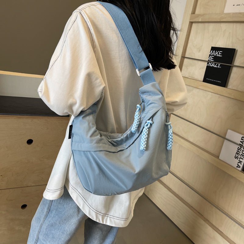 Lisslune | EVERCARRY – Nylon Shoulder Bag with Smart Compartments for Everyday Use