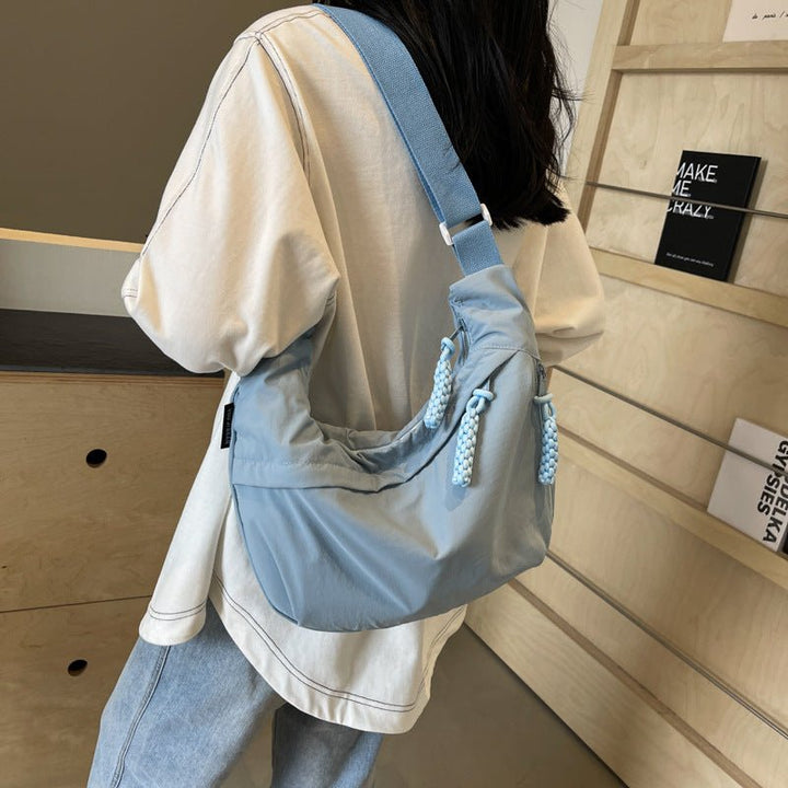 Lisslune | EVERCARRY – Nylon Shoulder Bag with Smart Compartments for Everyday Use
