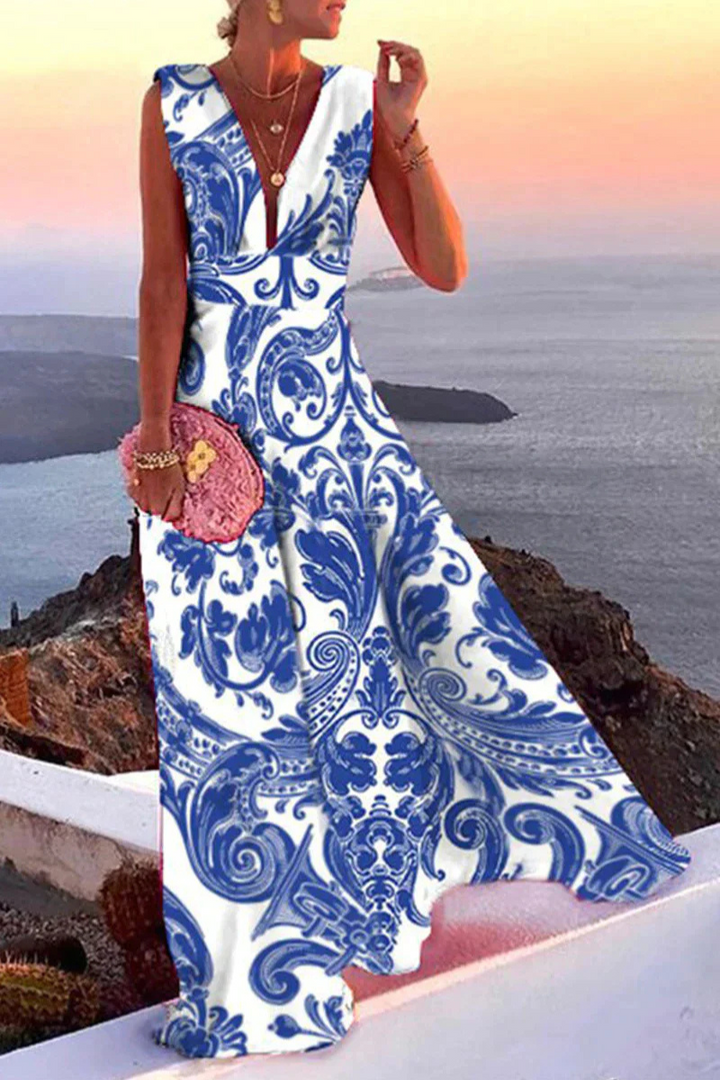 Lisslune | Wedding Guest Summer Dress Maxi
