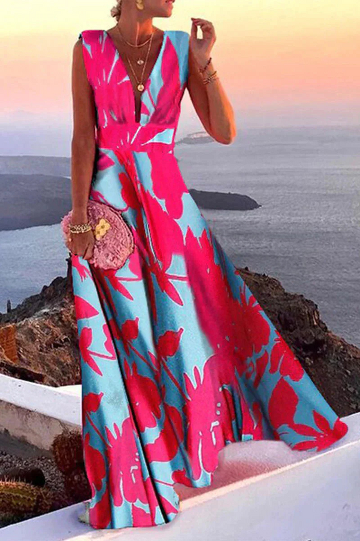 Lisslune | Wedding Guest Summer Dress Maxi