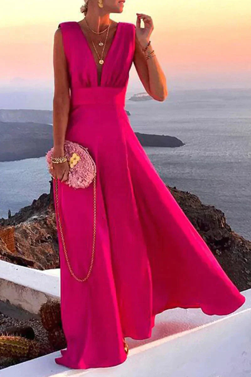 Lisslune | Wedding Guest Summer Dress Maxi
