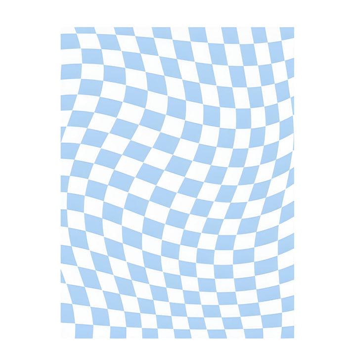 Rynx | Pastel Curvy Checker Rug