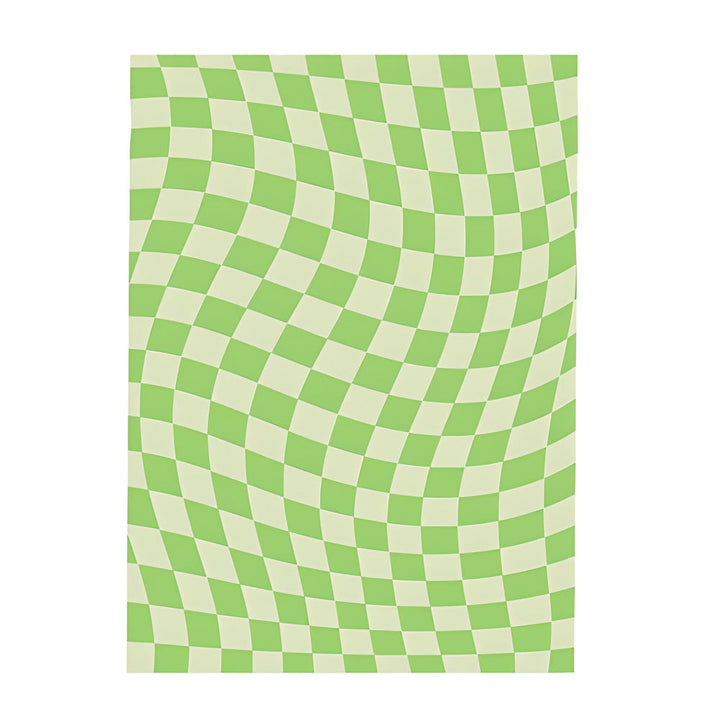 Rynx | Pastel Curvy Checker Rug