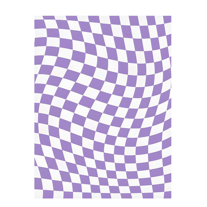 Rynx | Pastel Curvy Checker Rug