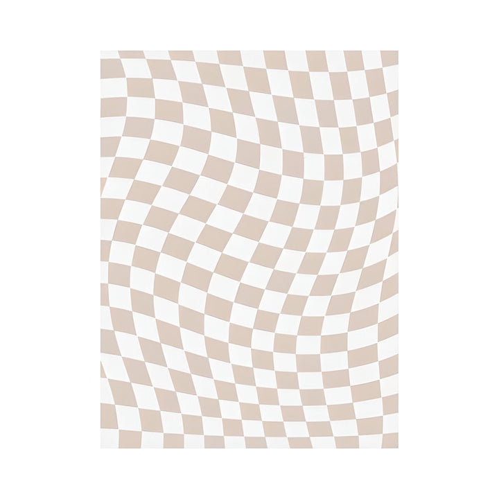 Rynx | Pastel Curvy Checker Rug