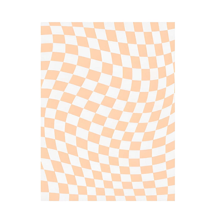 Rynx | Pastel Curvy Checker Rug