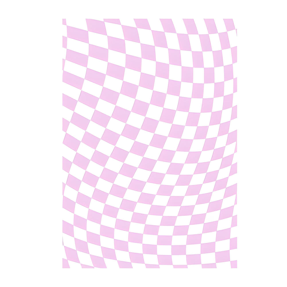 Rynx | Pastel Curvy Checker Rug