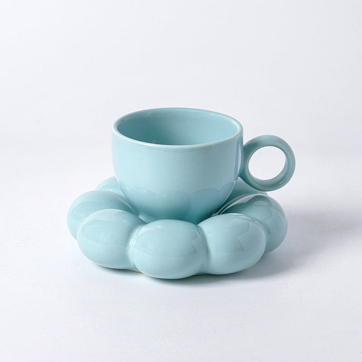 Rynx Chubby Floral Cup and Saucer Set