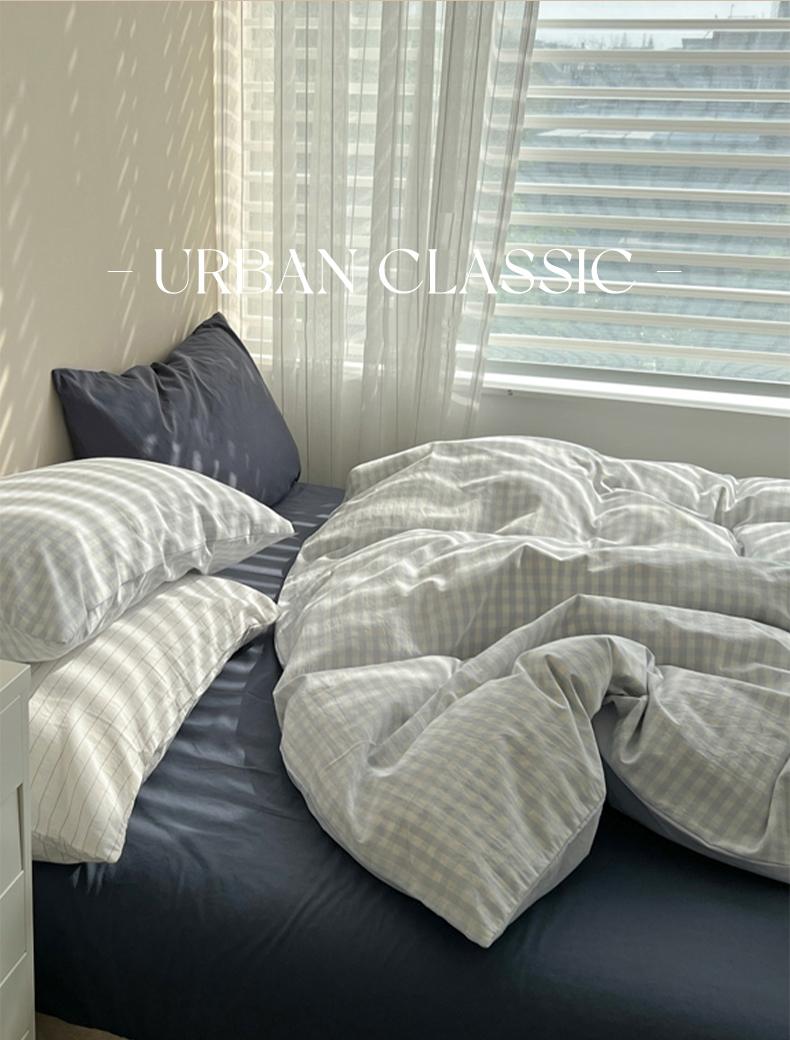 Rynx Pastel Check Bed Linen Set