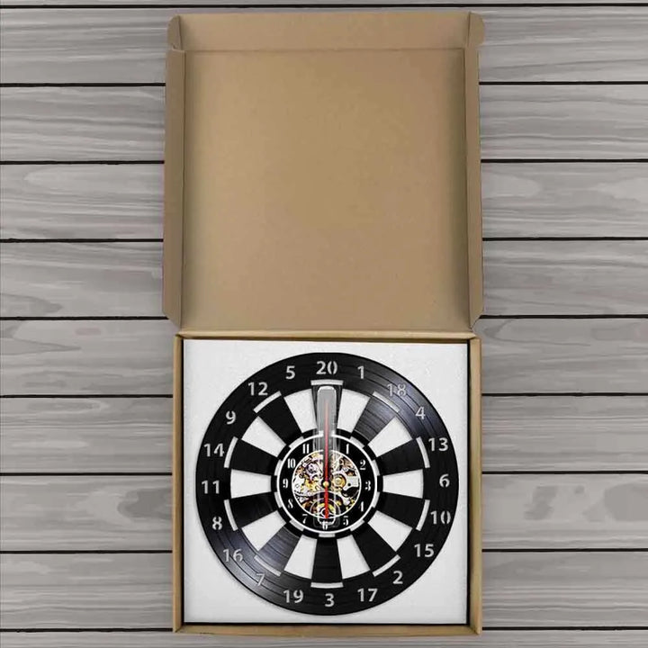 Lisslune | DartGlow Vintage Dartboard Wall Clock