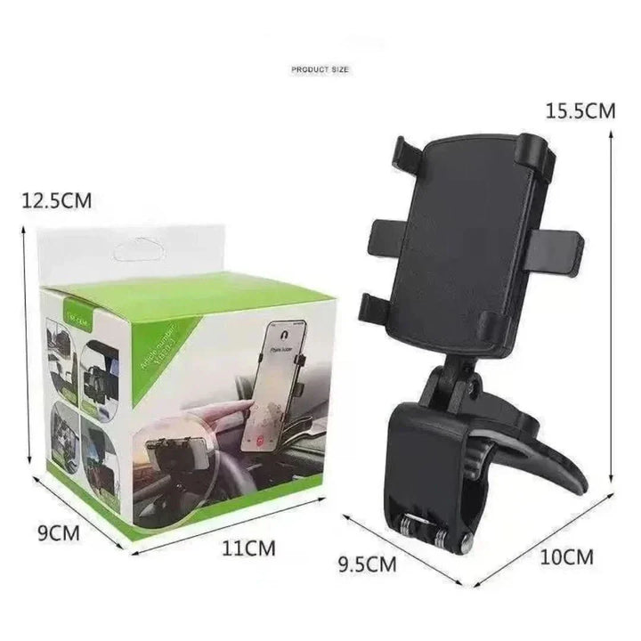 Lisslune | Universal Rotatable Phone Holder for Car – Safe and Hands-Free Navigation