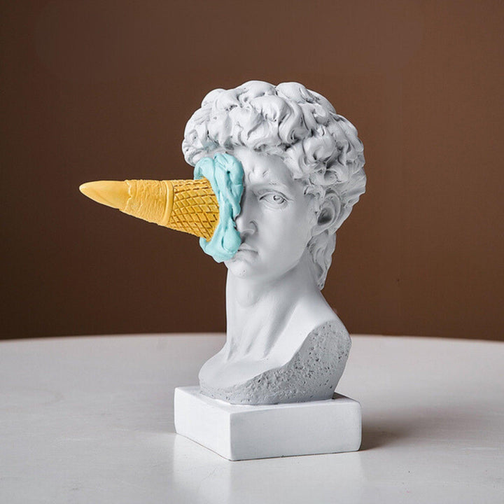 Lisslune | Frendorf Figure Face Ice Cream Art Sculpture