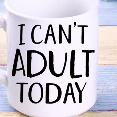 Lisslune | I Can't Adult Today Funny Mug