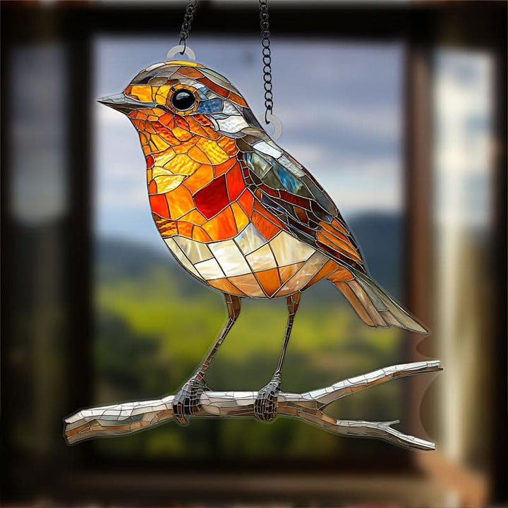 Lisslune | Acrylic Bird Sun Catcher Hanging Window Decor