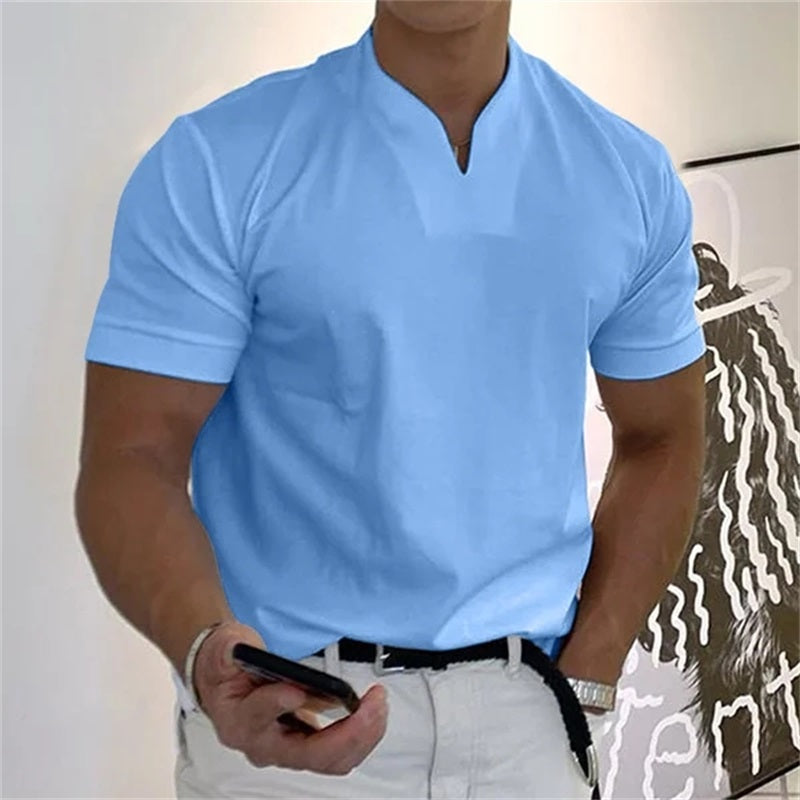 Lisslune | Men's Business Short Sleeve Fitness T-Shirt