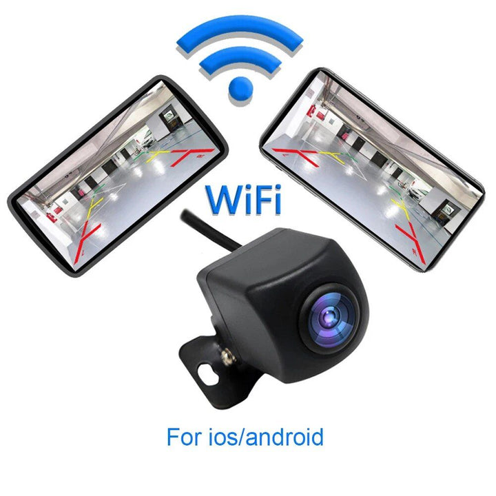 Lisslune | Wireless Car Rear View Camera WiFi HD Night Vision for iOS/Android