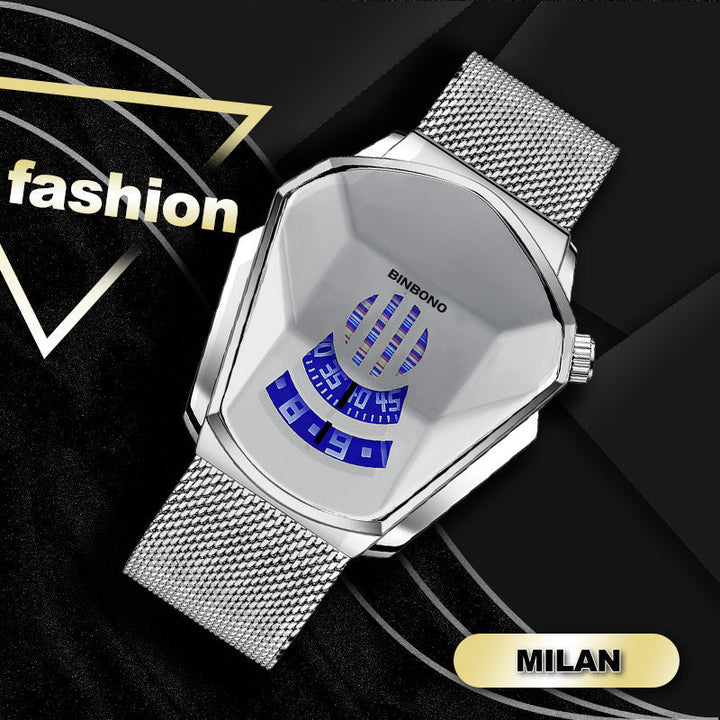 Lisslune | Men's Diamond Style Quartz Watch