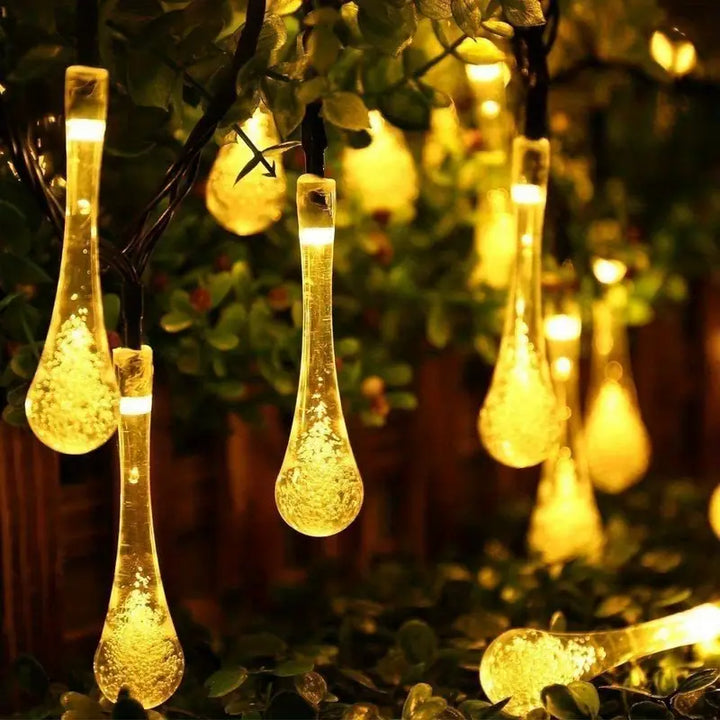 Lisslune | Solar flower light chain for the garden