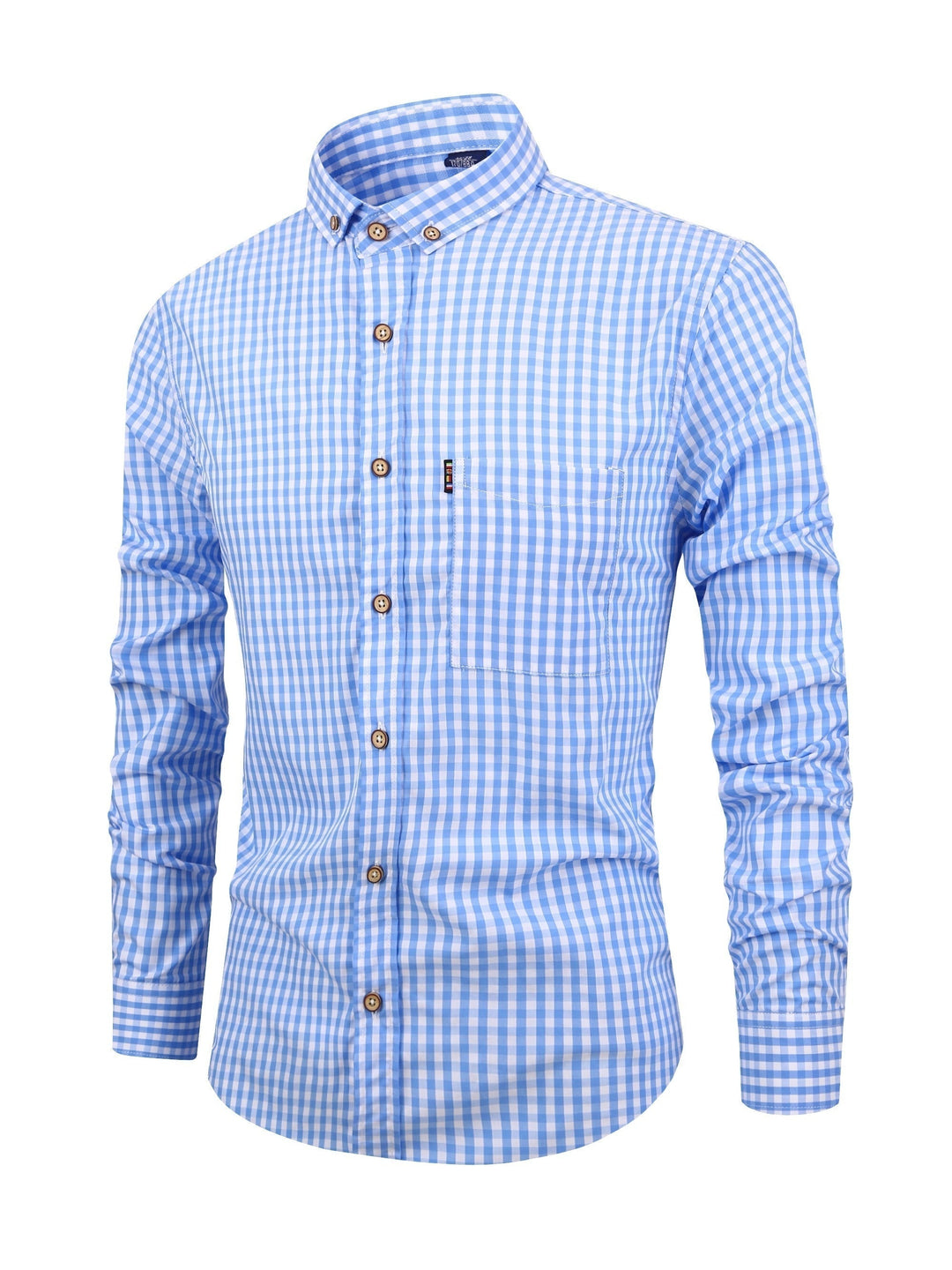 Lisslune | Men's Fashion Checkered Shirt – Stylish & Versatile