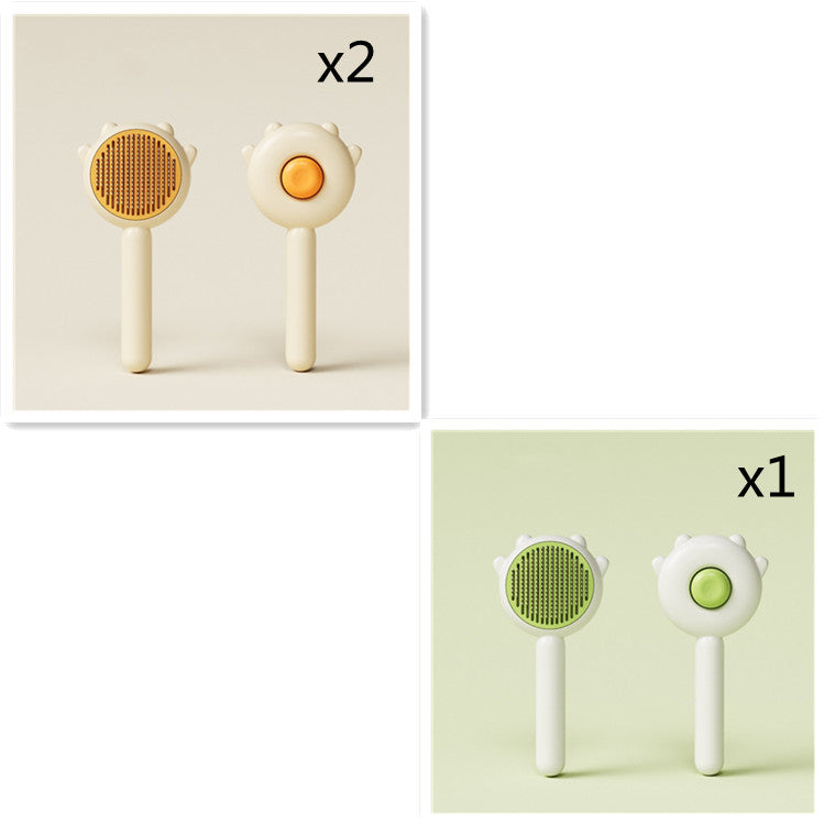 Lisslune | Kat Kam Massage Pet Care Brush - Perfect for Hair Removal and Care for Cats and Dogs