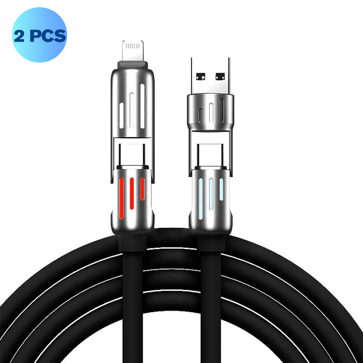 Lisslune | 240W 4-in-1 USB C Cable