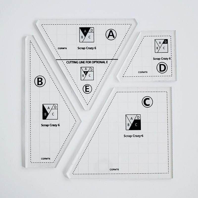 Lisslune | Creative Quilting Cutting Template