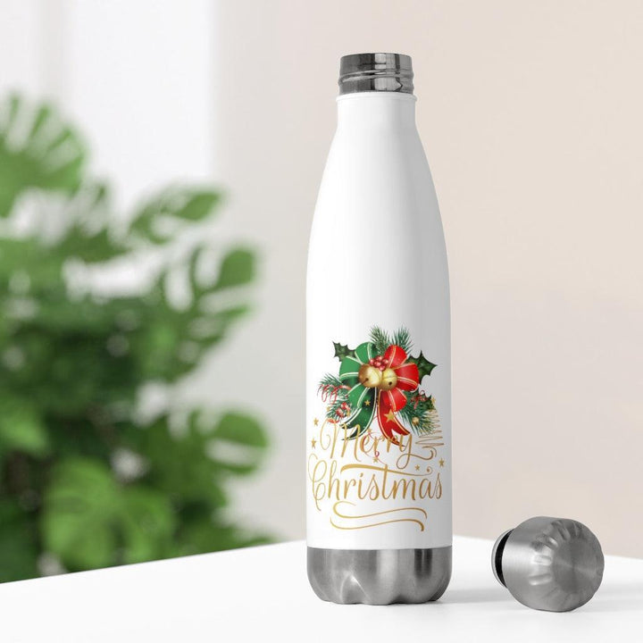 Lisslune | Festive 20oz Stainless Steel Insulated Water Bottle for Christmas Parties