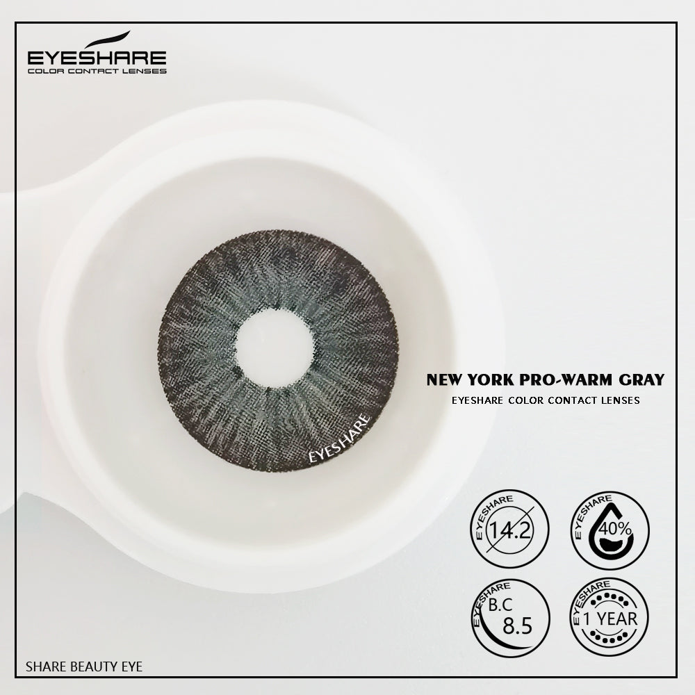 Rynx NewYork Warm Gray 14.2mm 1 Pair | 1 Year