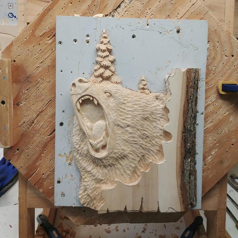 Lisslune | Animal Carving Handcraft Wall Decoration