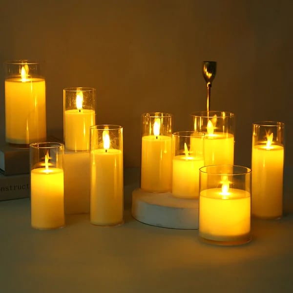Lisslune | Real Flameless Candles LED Electronic Candle