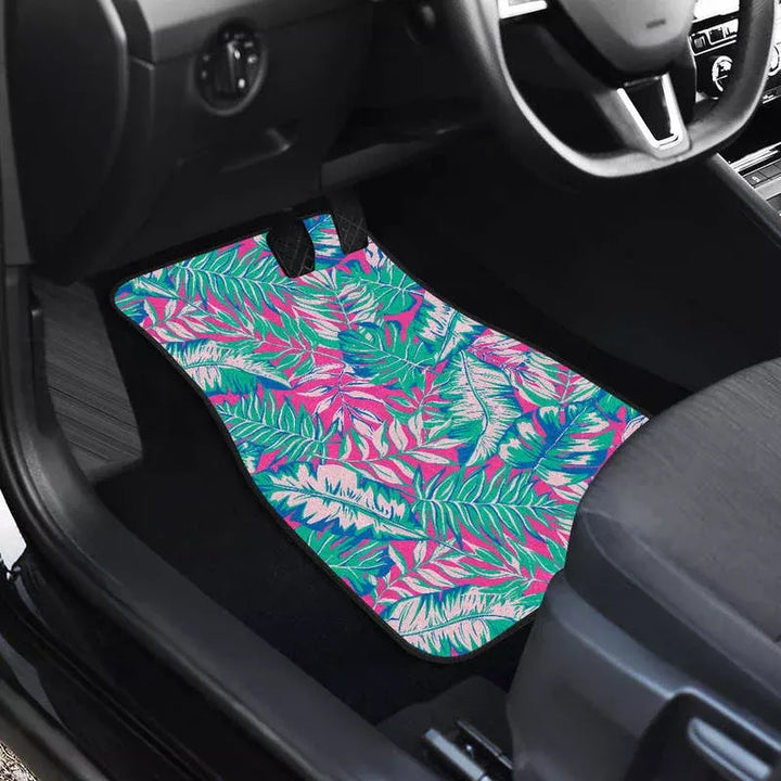Lisslune | Tropical Flower Car Mats