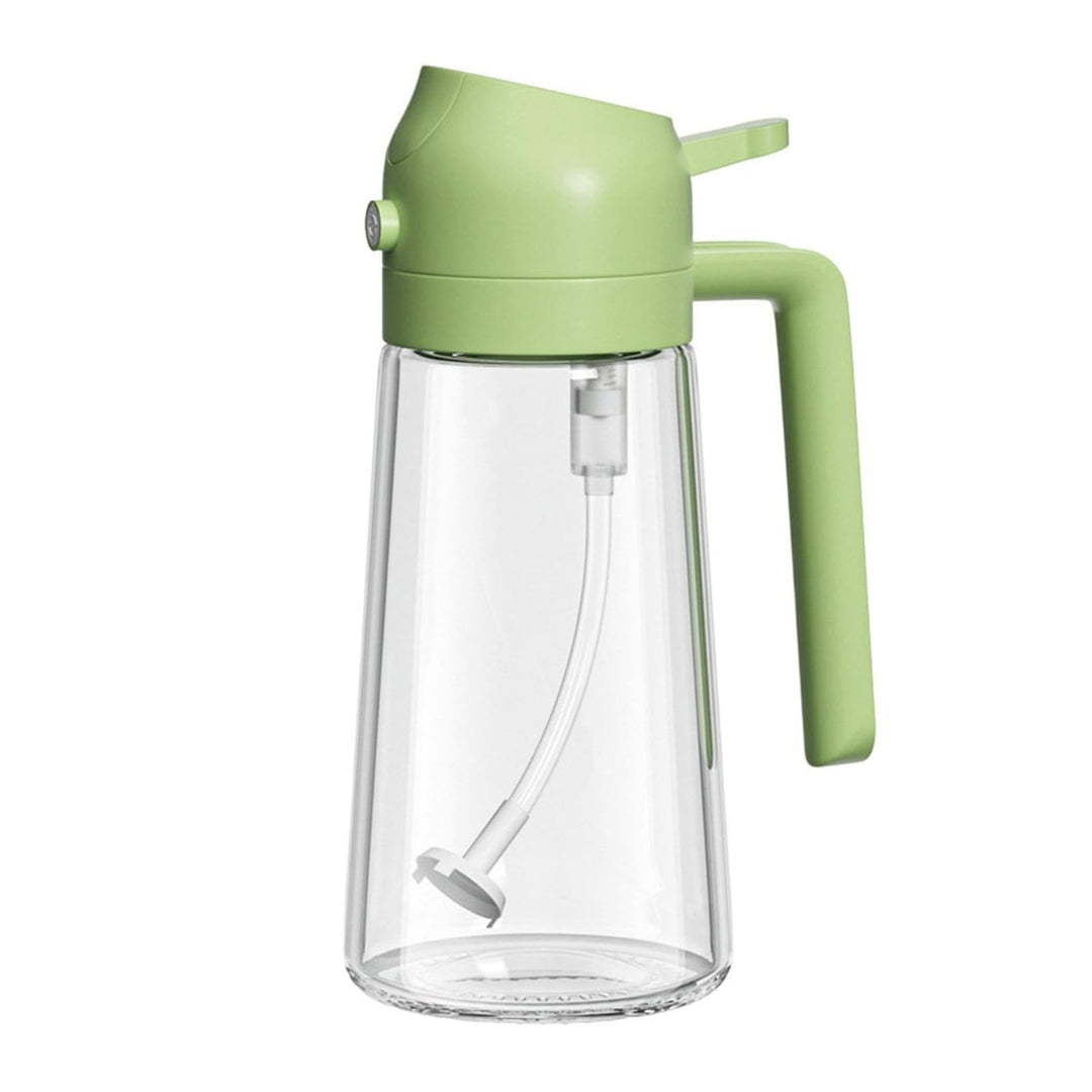 Lisslune | 2-in-1 Oil Dispenser Bottle | Oil Sprayer and Dispenser | Healthy Cooking