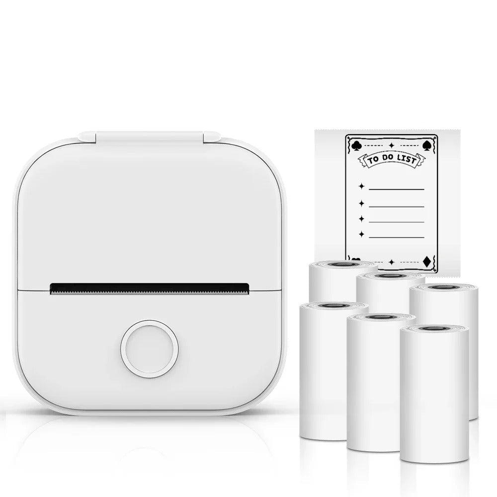 Lisslune | PocketPrint Mini – Portable Thermal Photo Printer Without Ink