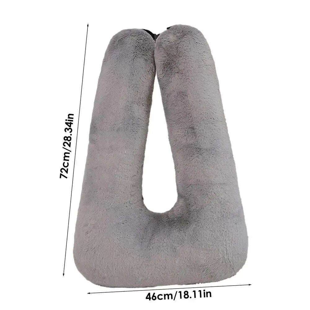 Lisslune | Ergonomic car and travel head pillow with adjustable strap for comfortable support