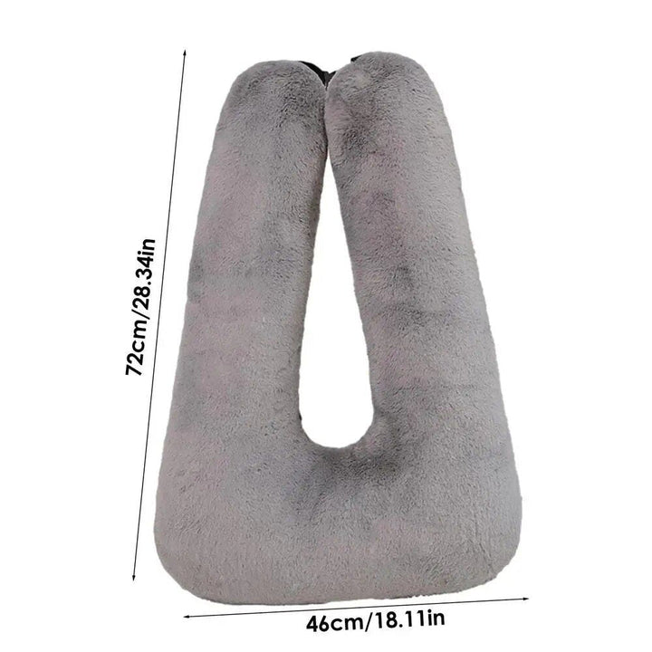 Lisslune | Ergonomic car and travel head pillow with adjustable strap for comfortable support