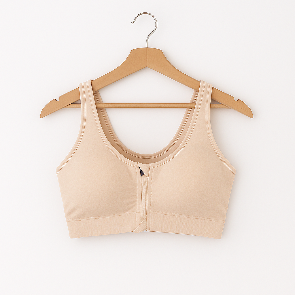 Lisslune | Women’s Sports Bra with Front Zipper Breathable