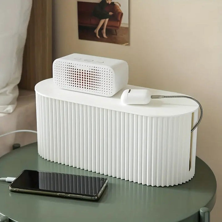 Lisslune | TidyCord - Cable Storage Box for Organization
