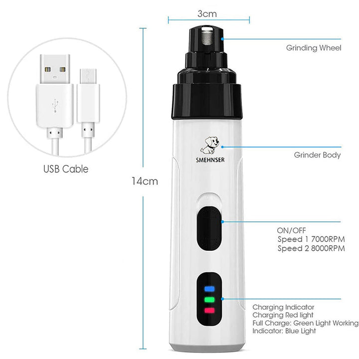Lisslune | Electric dog nail trimmer