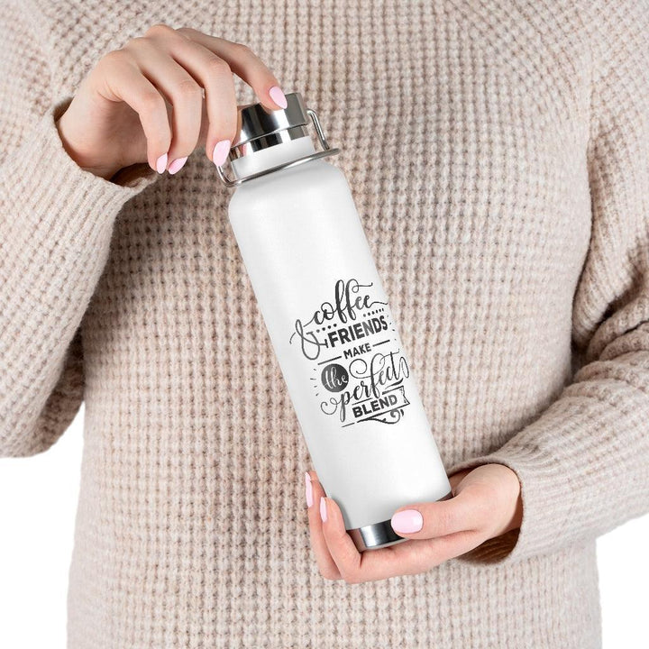 Lisslune | 22oz Insulated Stainless Steel Water Bottle - Ideal for Coffee Lovers with Superior Temperature Retention