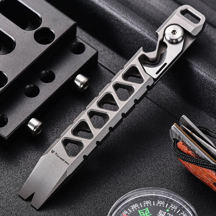Lisslune | EDC Titanium Alloy Multifunctional Outdoor Crowbar