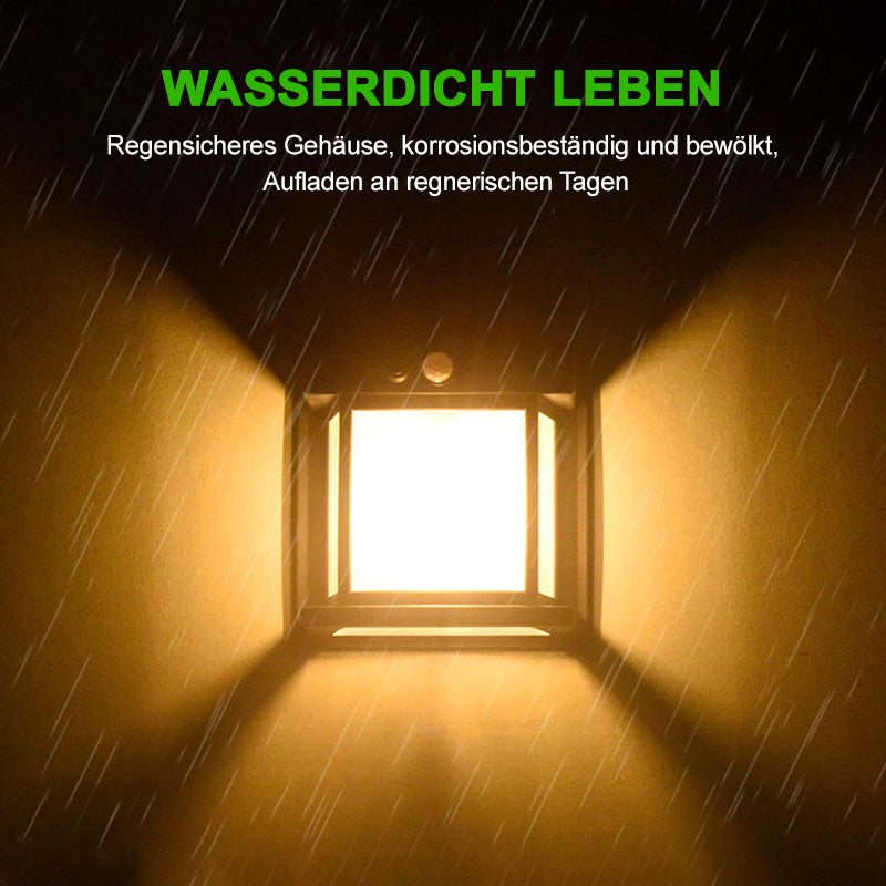 Lisslune | Solar Wolfram Wall Light for Outdoor Use
