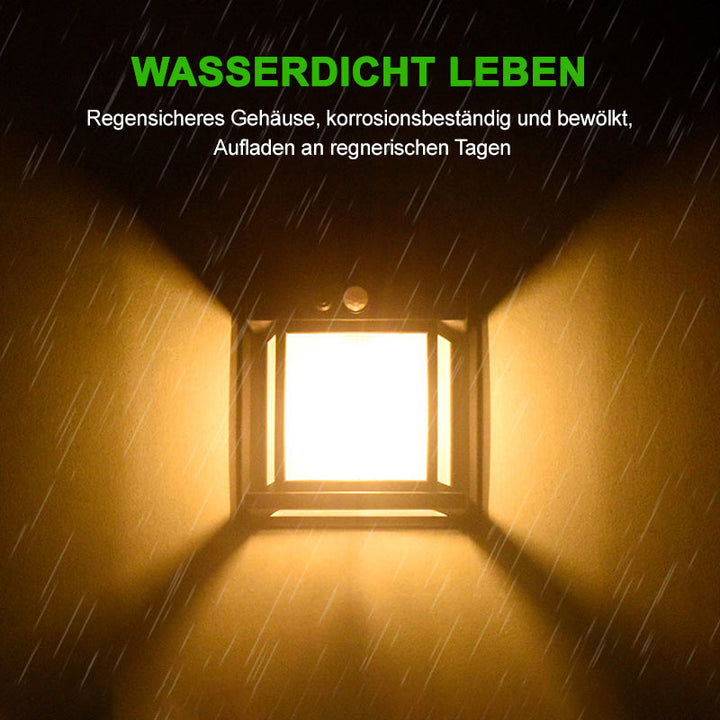 Lisslune | Solar Wolfram Wall Light for Outdoor Use