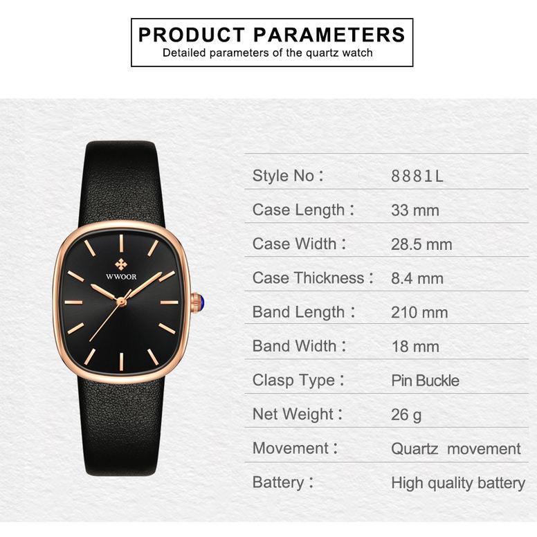 Skorter | Luxury Leather Quartz Watch for Women