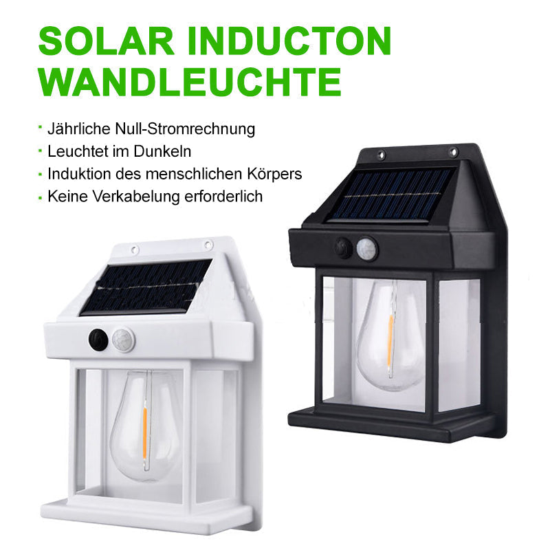 Lisslune | Solar Wolfram Wall Light for Outdoor Use