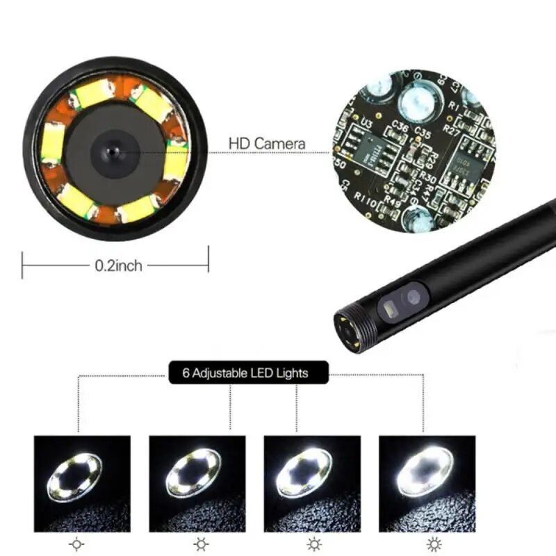 Lisslune | High-resolution endoscope for car inspection