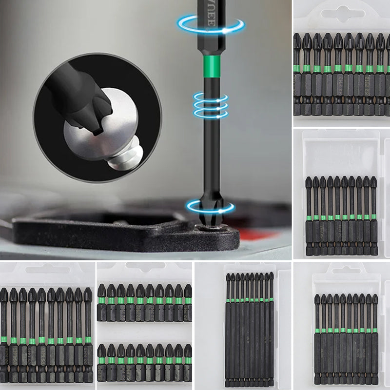 Lisslune | Cross Impact Screwdriver Bits Set