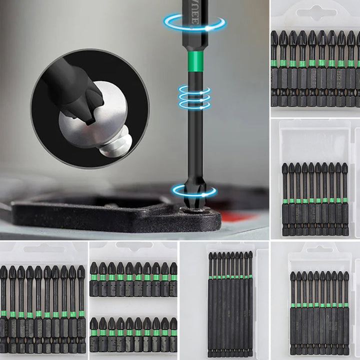 Lisslune | Cross Impact Screwdriver Bits Set