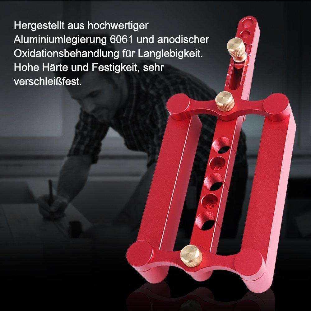 Lisslune | Vertical hole locating device, 6/8/10 MM drill tool