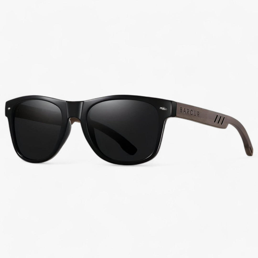 Lisslune | Wooden Temple Polarized Sunglasses UV400 Protection